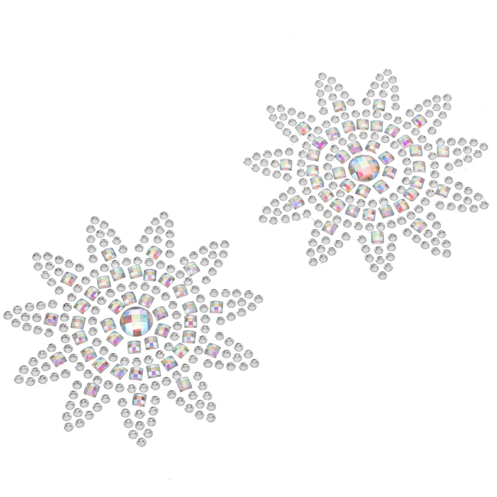 1Set Chest Jewel Sticker Acrylic Resin Body Gem Glitter Festival Party Makeup Rave Decorative Body on Women Costume