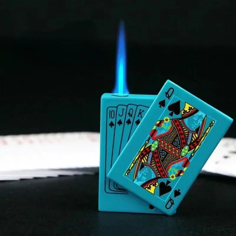 Creative playing cards Ace of spades lighter