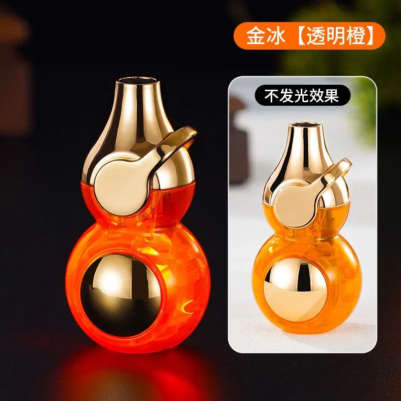 Gas Lighter Windproof Straight Torch Lighter Colorful