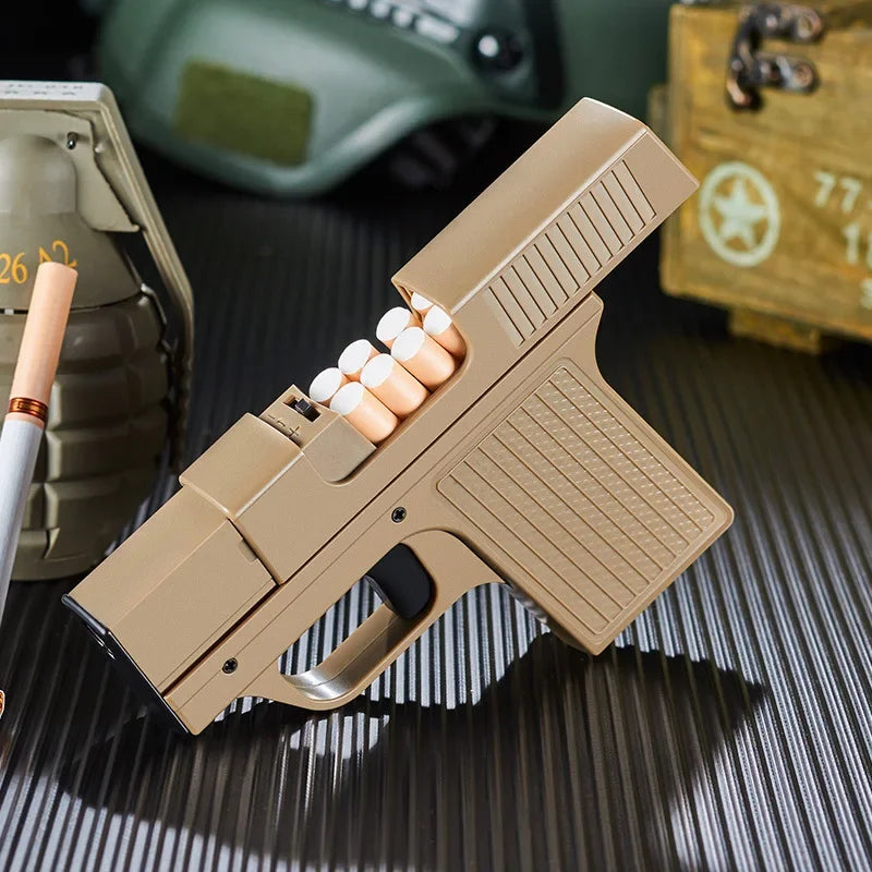2025 New Clip Gun Type Butane Gas Lighter