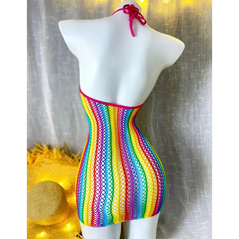 1PC Sexy Women Fishnet Cover Up