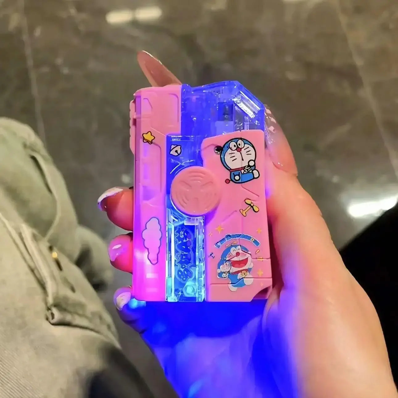2025 New Creative Luminous Transparent Gyroscope