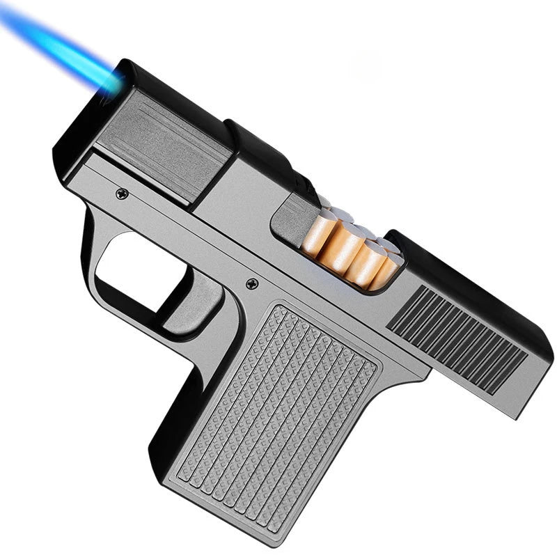 2025 New Clip Gun Type Butane Gas Lighter