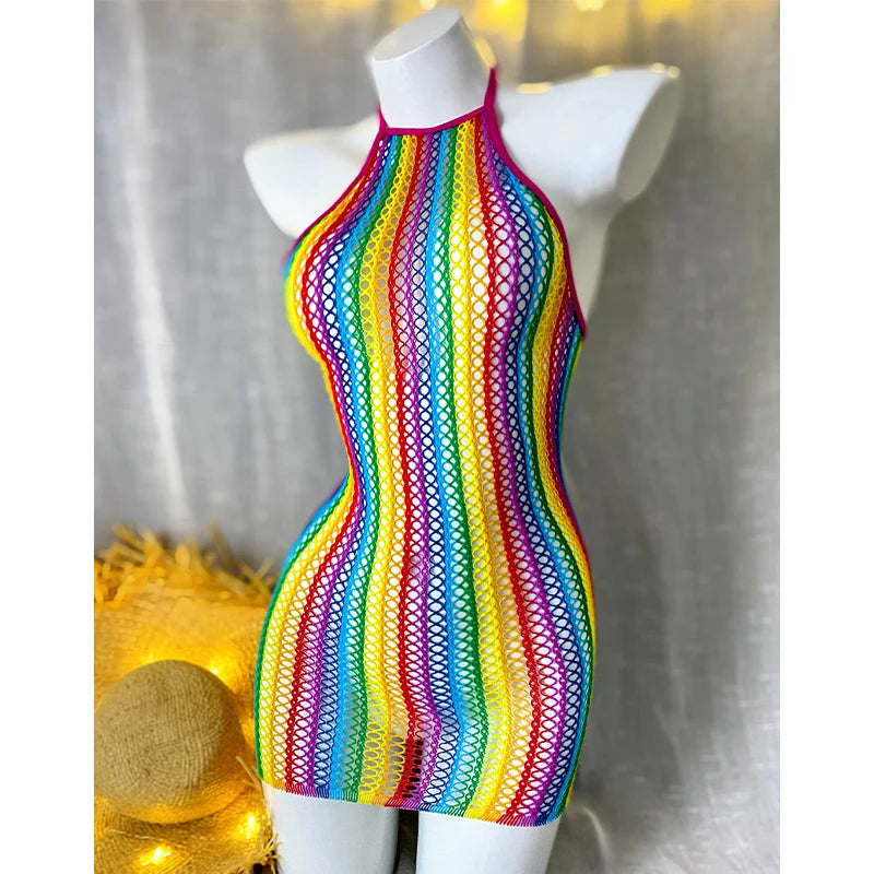 1PC Sexy Women Fishnet Cover Up
