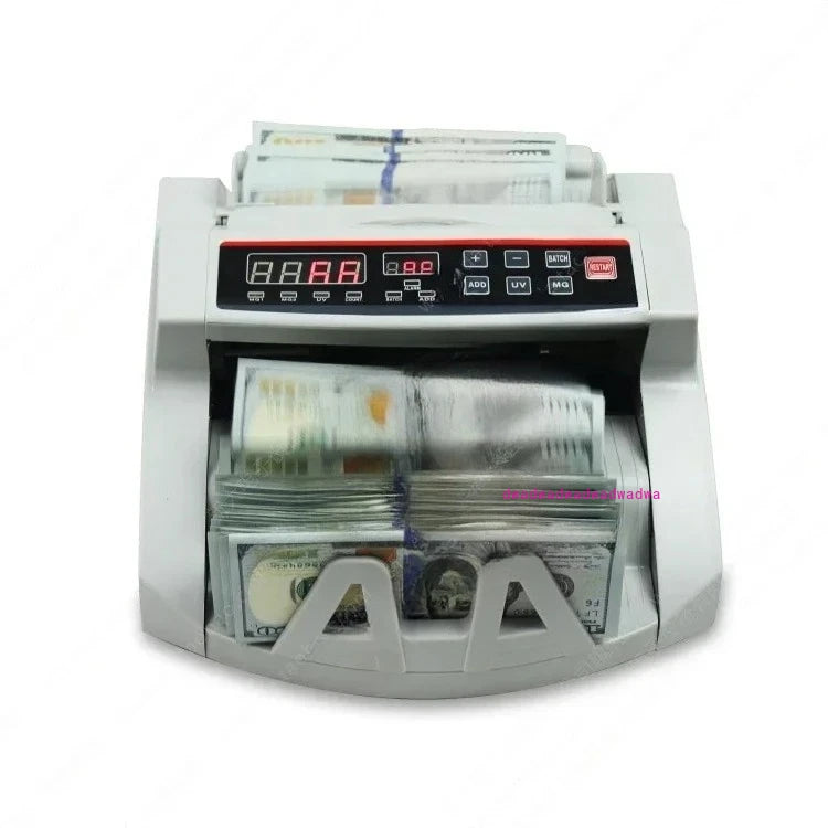 Automatic Money Counter with UV+MG+IR+DD Detecting Cash Counting Machine Suitable for Multi-Currency Bill Counter 110V/220V Hot
